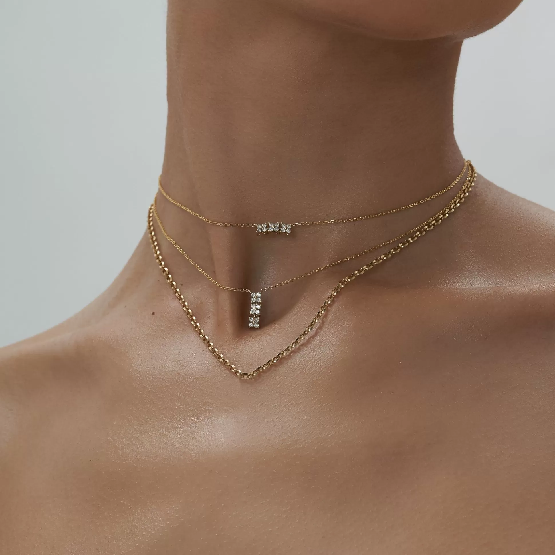 Store Bronte Dore Horizontal Necklace Necklaces