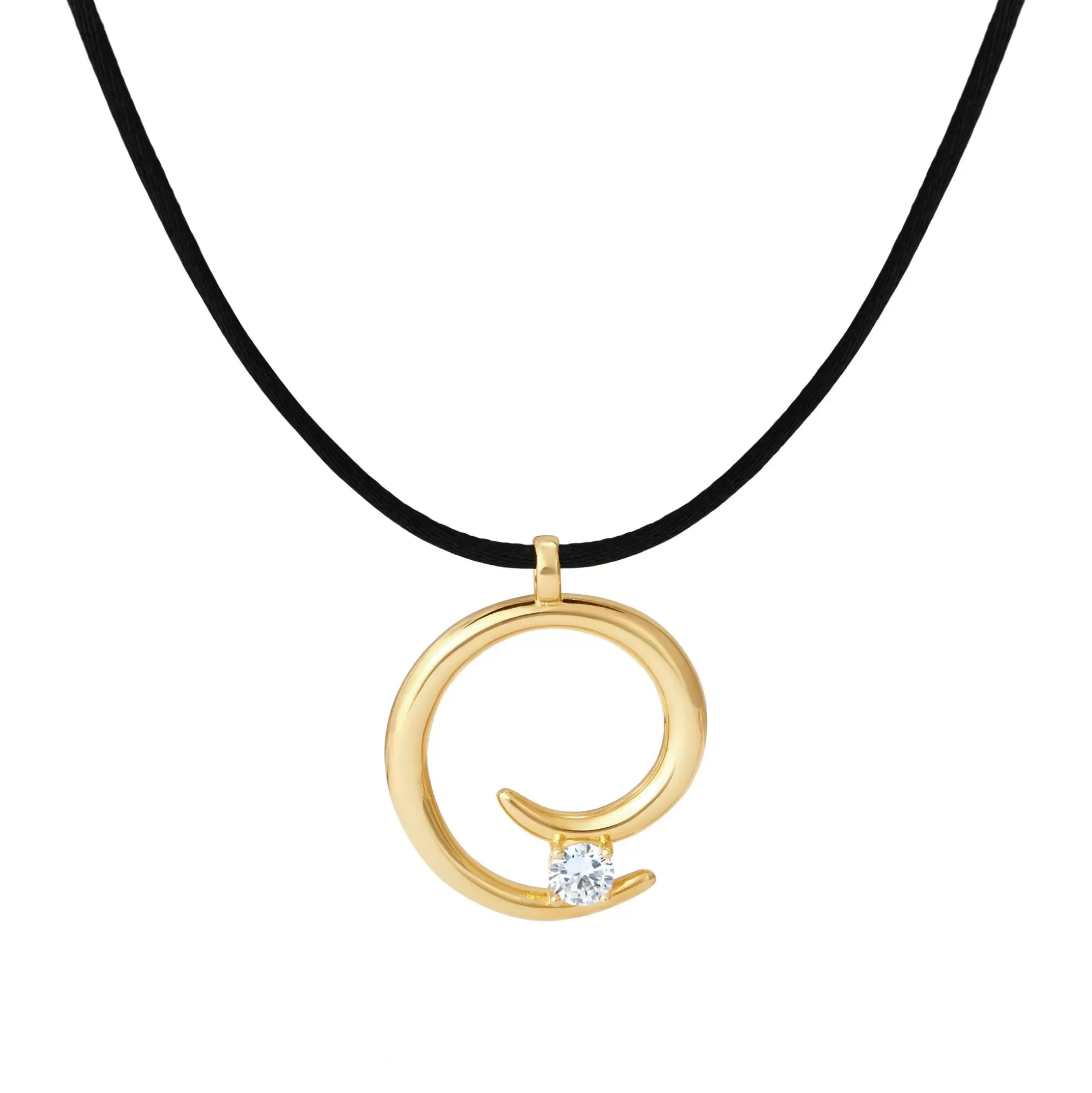 Shop Charmeur Rope Necklace (Gold) Necklaces