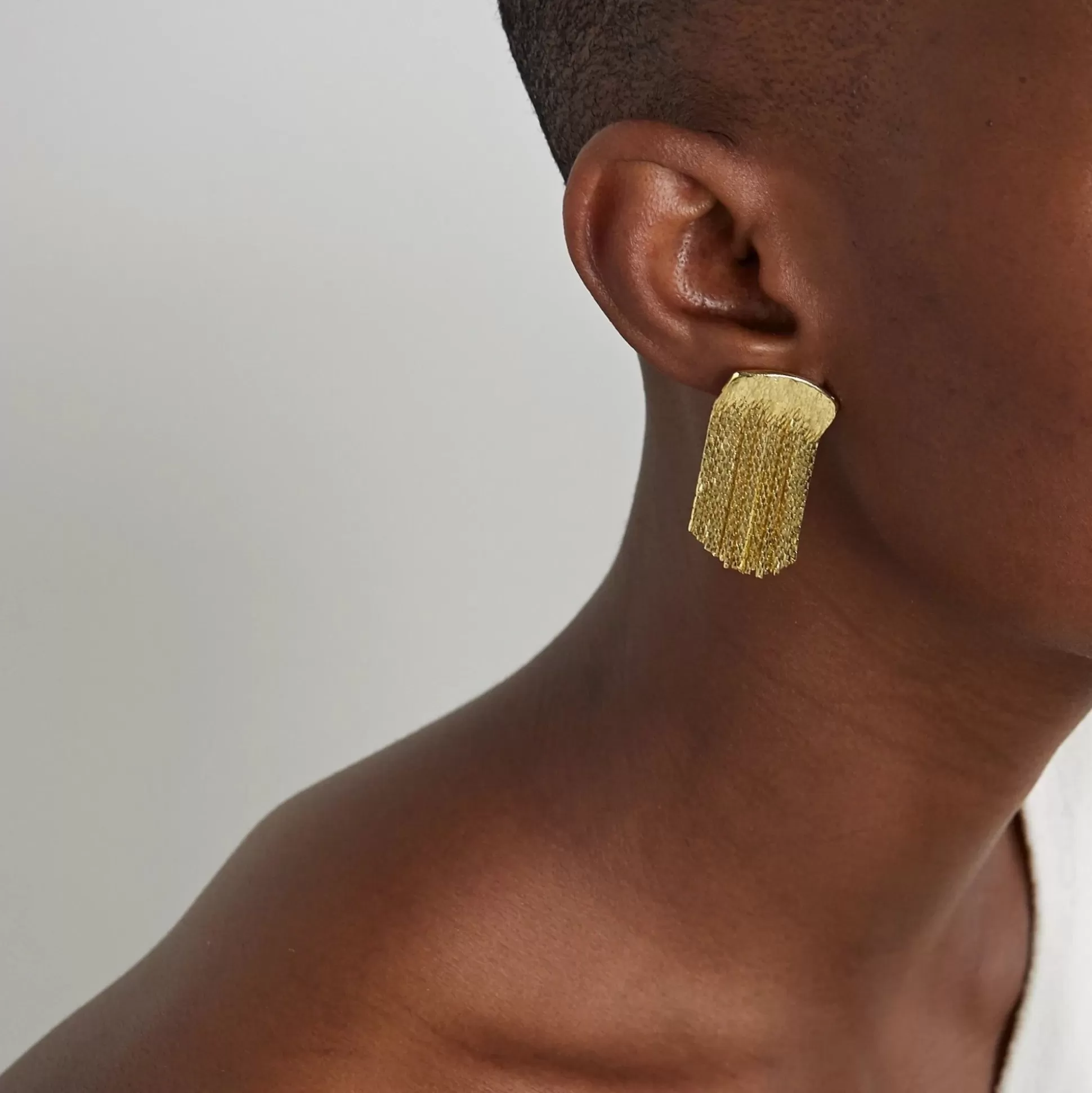 Outlet Fil Earrings (Gold) Earrings