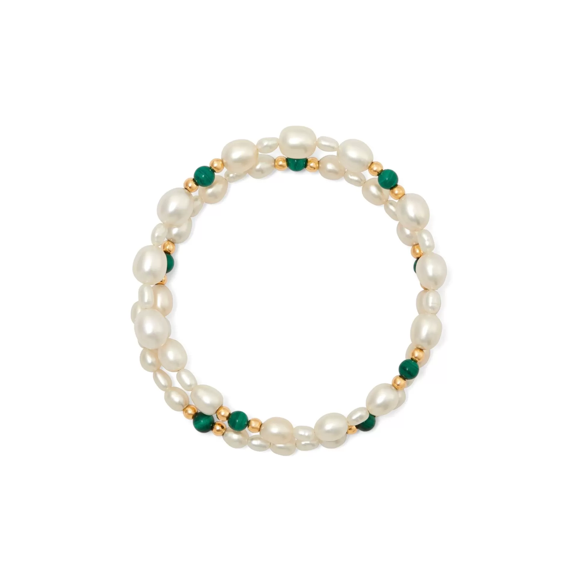 Shop Malachite Pearl Bracelet Bracelets