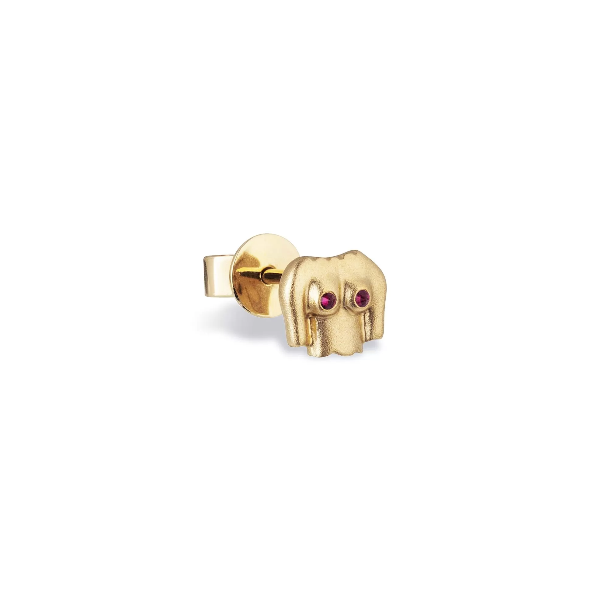 Best Sale Rubies Boobies Stud Earrings