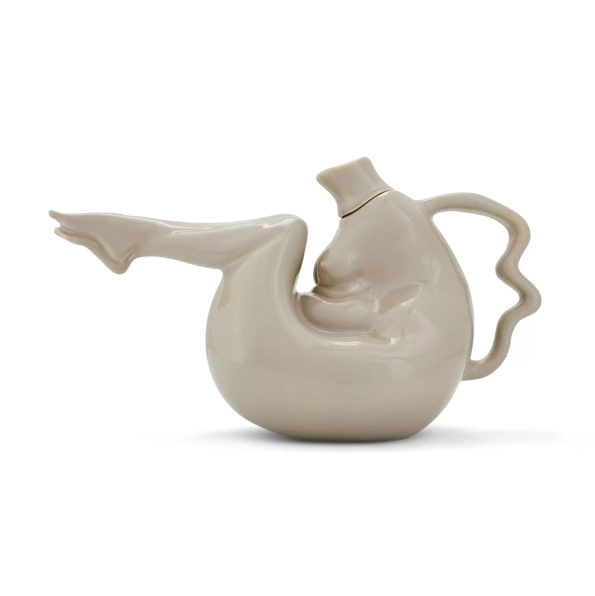 Flash Sale Tit-Tea Pot (High-Shine Mushroom) Home