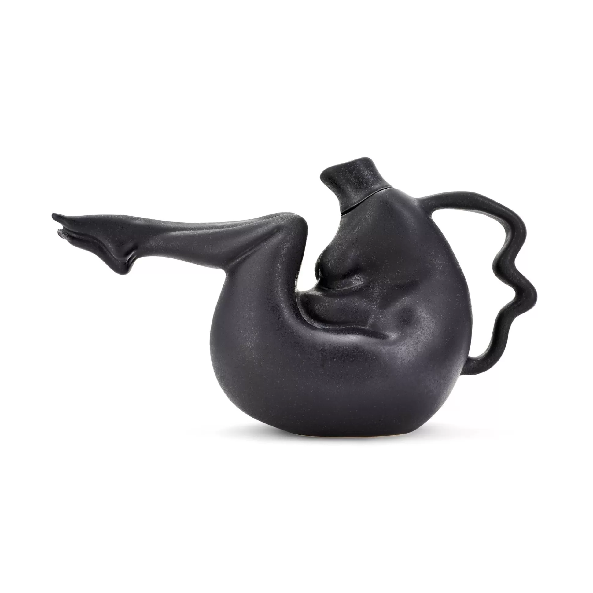 Flash Sale Tit-Tea Pot (Matte Mottled Black) Home